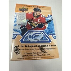 2021-22 Upper Deck ICE Hockey 6-Pack Blaster Box NEW SEALED